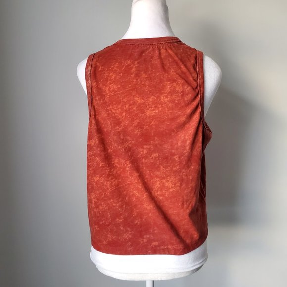 DISNEY Cropped Tank Top Tie Dye Spice colour Mickey Donald Goofy Pluto Fandom XL - Picture 4 of 4